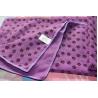 Buy cheap purple anti slip yoga mat towel from wholesalers