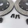 Buy cheap 355*22mm Drilled Slot Disc Center Bell For Audi S3 Rear from wholesalers