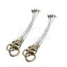 Buy cheap Lifting Eye Type Flat Eye DNV 2.7-1 Standard Stainless Steel Cable Wire Rope Sling 4 or 5 Legs for Offshore Container Orange from wholesalers