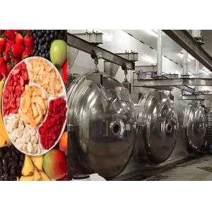 Buy cheap Industrial Food Vacuum Freeze Drying Machine 304 Stainless Steel from wholesalers