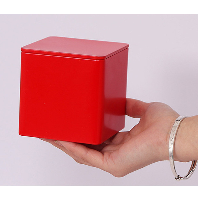 Mini Metal Tea Tin Boxes Packaging 0.23mm thickness Customized