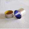 Buy cheap Blue POM Coated Oil Grease Lubricated Metal Polymer Plain Bearings from wholesalers