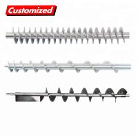Buy cheap OEM Custom Stainless Steel Wheat Grain Sweep Silo Feed Auger Screw product