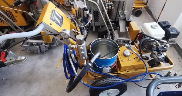 Buy cheap Airless Striping Equipment Road Marking Paint Machine 200-400 Lbs from wholesalers