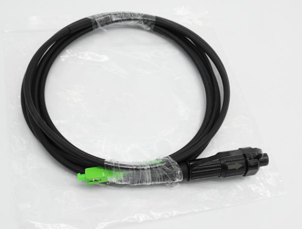 G657A1 LSZH Jacket IP67 huawei mini SC pre connectorized drop wire Fiber Optical Patch Cord