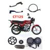 Buy cheap Customized Motorcycle Fairing Kits 2 Wheeler Spare Parts For BAJAJ CT125 from wholesalers