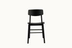 Black Grey Luxury Wooden Dining Chairs Nordic For Home Furniture