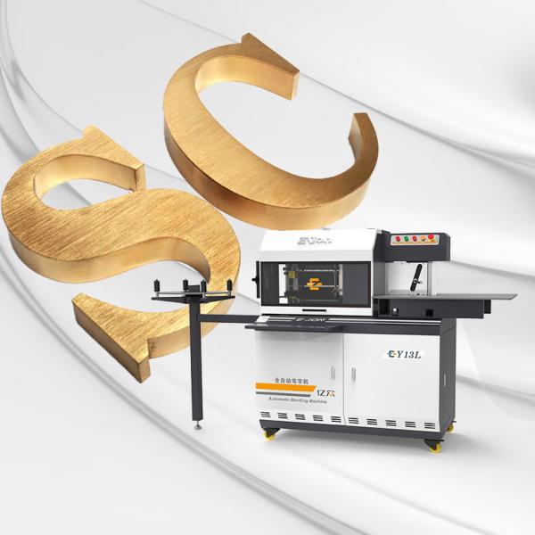 Y13L CE Automatic Sign Board Street Bending Machine for 3D CNC Stainless Steel