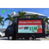 Buy cheap P5 Mobile Truck LED Display , Video Cabinet Mobile LED Advertising Vehicle 1920hz from wholesalers