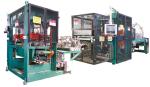Two Stations PS Foam Sheet Extruder Perfect Cutting Automatic Trim Horizontal