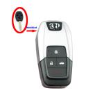 Straight Plate Key Shell Modified Intelligent Paint Baking Folding Honda Car Key