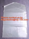 Clear Polyethylene Dry Cleaning Garment Bags On Rolls, Dry clean perforated