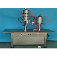 Buy cheap Industrial Bag On Valve Aerosol Filling Machine 1200-1500 Cans / Hour PLC product