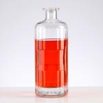 750ml Gin Bottle 75cl 70cl Liquor Glass Bottle With Cap Perfect for Whisky