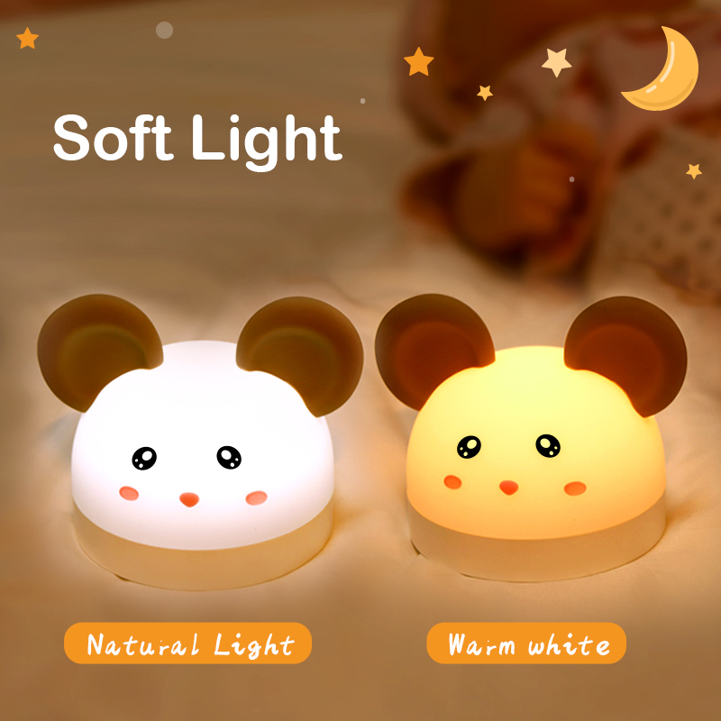 Smart silicone alarm clock