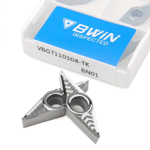 Buy cheap Vbgt 110302 Turning Carbide Inserts Good Stability Cutter Insert from wholesalers