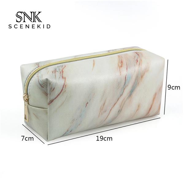 Buy cheap Large Capacity Cosmetic Brush Bag Luxury Makeup Leather Travel Wash Bag from wholesalers