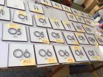 200*220mm Directional Address Signs , Indoor Wayfinding Signage