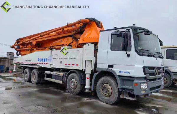 Buy cheap Zoomlion Heavy Industries Second Hand Concrete Pump Truck Remanufactured 52m from wholesalers