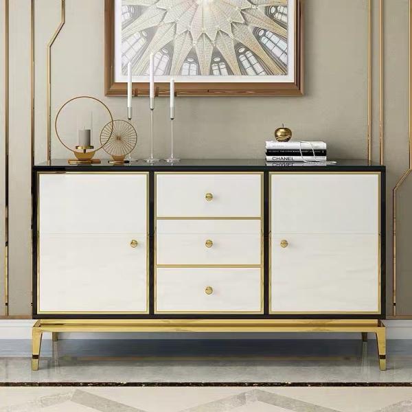 Buy cheap Wooden Hotel White Bedside Cabinets , Side Cabinets For Living Room from wholesalers