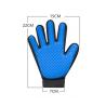 Buy cheap Silicone Pet Hair Remover Glove Blue Cat Brushing Glove For Small Animals from wholesalers
