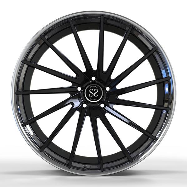 Audi Rs6 5 X 112 Rims 6061-T6 Aluminum Alloy 20 Inch 2 Piece Polish Rims Polish