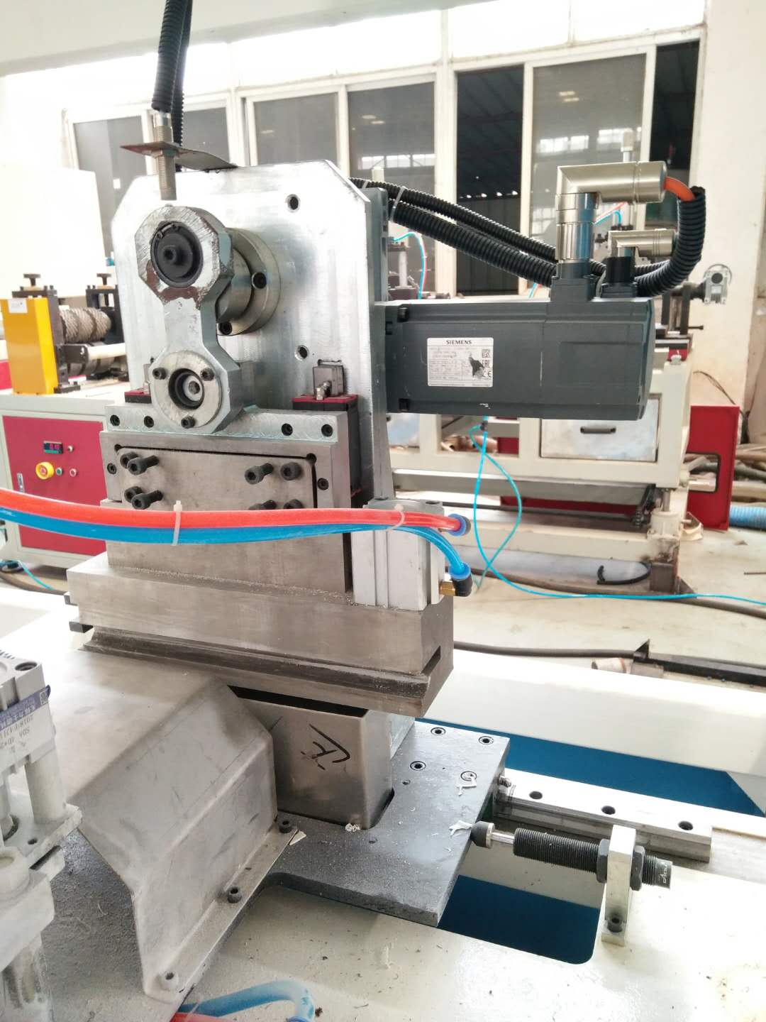 Twin Screw PVC Imitation Marble Sheet Extrusion Line with 38CrMoALA Screw Material