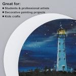 Customize Size Blank Cotton Canvas Panels Art Canvas Board For Oil Painting