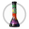 Buy cheap 7MM Glass Smoking Pipes Colorful Rick And Morty On Glass Water Bongs from wholesalers