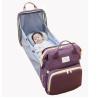 Buy cheap Multiple Pockets Nylon Foldable Crib 20L Mummy Diaper Bag from wholesalers