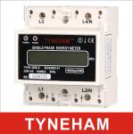 Low Power Loss DIN Rail Mounted Single Phase KWH Meter 60Hz 4P​ AC 220V-240V