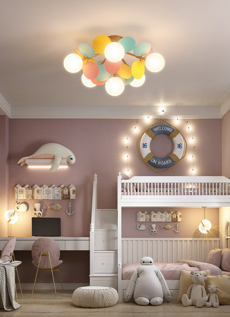 Modern Nordic Led Ceiling Lamp Living Room Kitchen Bedroom Hallway Scandinavian low ceiling light(WH-MA-196)