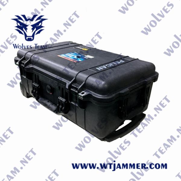 Buy cheap 600W Waterproof WIFI 5.8G GPS Anti Drone Jammers from wholesalers