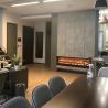 Buy cheap 80'' 2000mm Living Room Decorative Electric Fireplace CE Realistic Flame from wholesalers