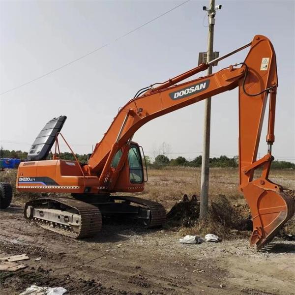 Buy cheap Doosan DH220LC-7 Used Excavator Machine 22 Ton High Maneuverability from wholesalers
