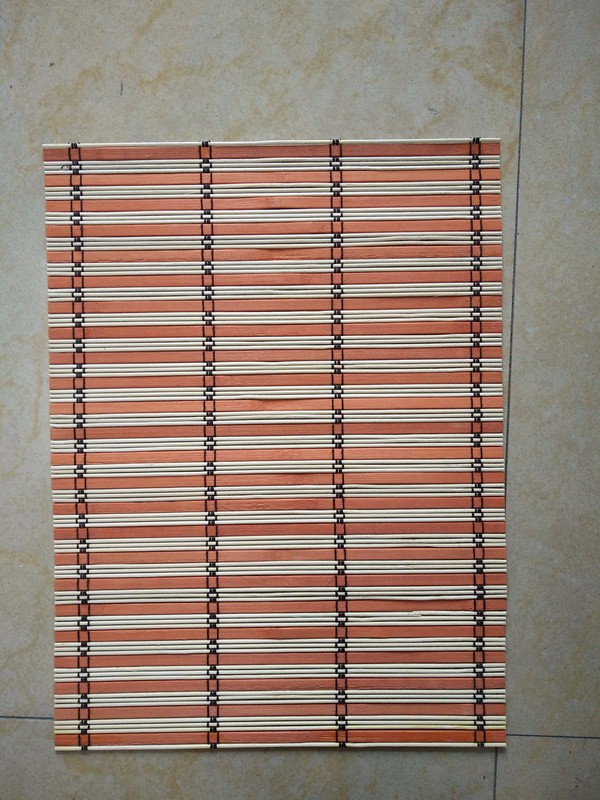 Modern Tea Bamboo Schach Mat , Bamboo Door Mat Bear High Temputure