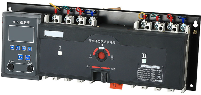 Double Power 125A ATS Automatic Changeover Switch CB Level