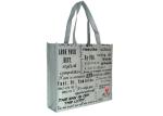 Extra Large Reusable Shopping Bags , Laminated Non Woven Bag 35×40×10 CM