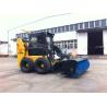 Buy cheap 61.2HP Yellow Skid Steer Loader WY60G 850kg Loading 1 Year Warranty from wholesalers