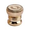 Buy cheap OEM Art Stripe Simple Cylindrical Zamac Perfume Bottle Gold Cap For Glass Bottle from wholesalers