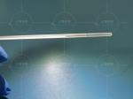 Polished Surface Sapphire Glass Rod With Straight Flange 9.0 Hardness High