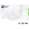 Buy cheap ISO9001 Transparent Non Washing Disposable Dessert Dishes With Handel from wholesalers