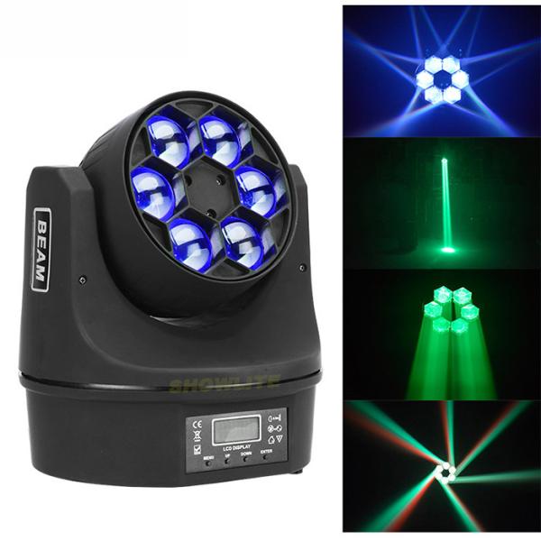 Buy cheap MINI Led Moving Head Light 6x10w RGBW Bee Eyes 4 In1 Party Dj Disco Effect from wholesalers