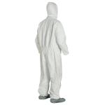 Disposable Heavy Duty Breathable Coverall, Disposable Coverall is Hooded with