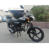 Buy cheap 70cc 110cc Low Cc Sport Bikes , 49cc Matte Black Street Bike With Big Footrest Front Bumper from wholesalers