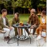 Buy cheap Customized Logo Stocked Outdoor Garden Bonfire Camping Portable Round Wood Burning Firepit from wholesalers