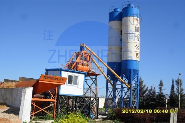 Buy cheap HZS35 Fully Environmental-friendly Commercial Stationary Concrete Batching Plant from wholesalers