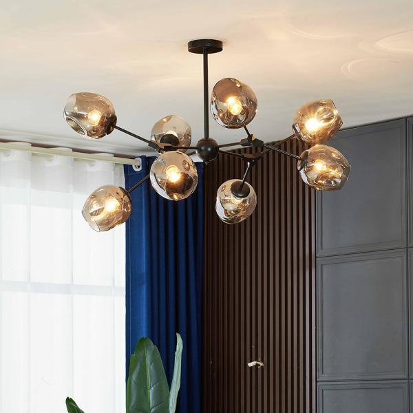 Buy cheap Nordic Glass Gold LED Chandelier Lighting Home Decoration Light lustre(WH-MI-431) from wholesalers