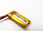 401235 3.7v 90mah Mini Lithium Polymer Battery For Cellular Phone Interphone