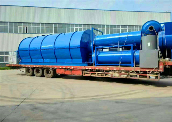 Environment friendly scrap tyre rubber to fuel oil pyrolysis plant Waste Tire Pyrolysis Recycling Plant